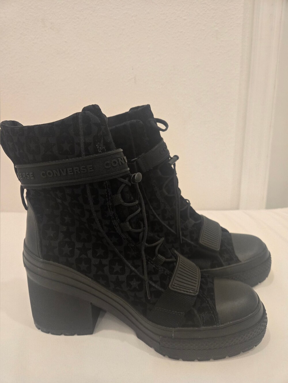 Converse Chuck Taylor All Star GR‎ 82 XX- Hi Heel Boot Womens Size 11 New No Box